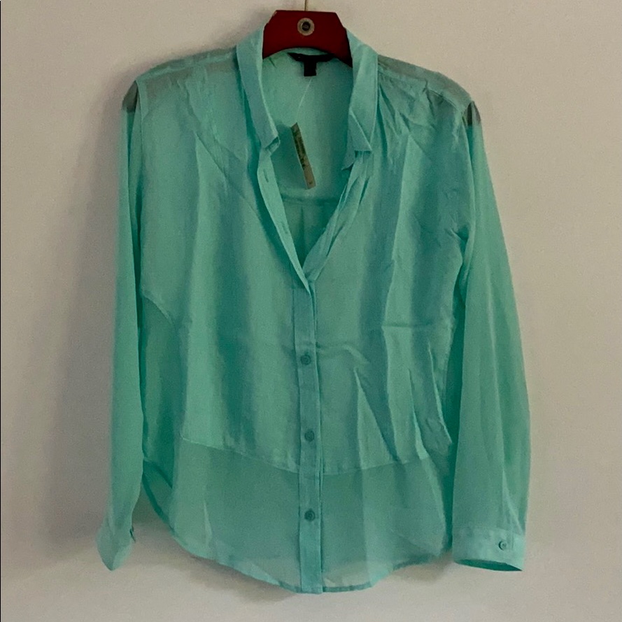 Nwt Turquoise Button Down